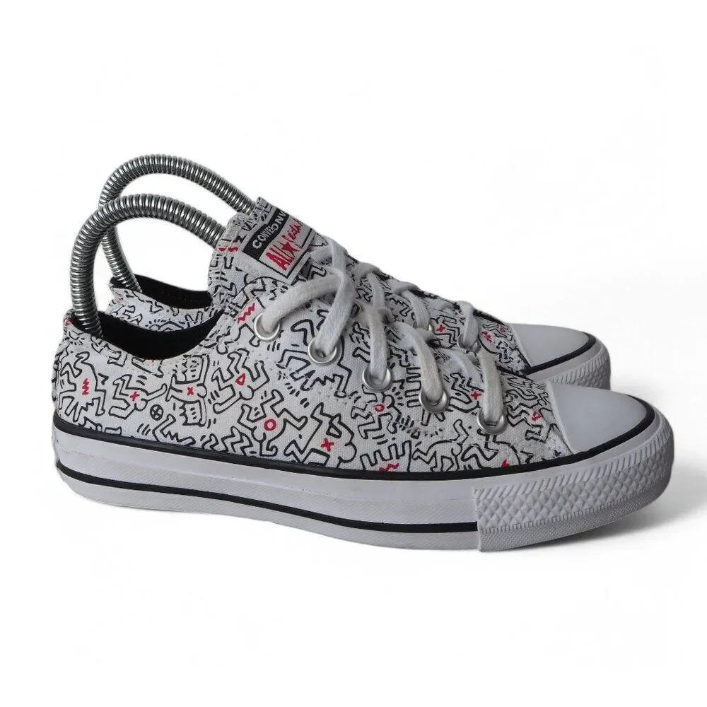 Converse Keith Haring Chuck Taylor All‎ Star Dancing Figures 171860F Women's 5.5 - Picture 4 of 11